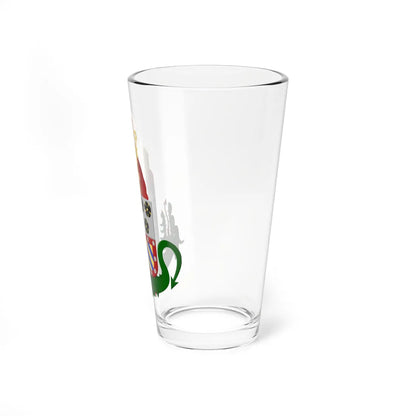 Sint-Amands wapen (Belgium) (Coat of Arms) Pint Glass 16oz - Go Mug Yourself