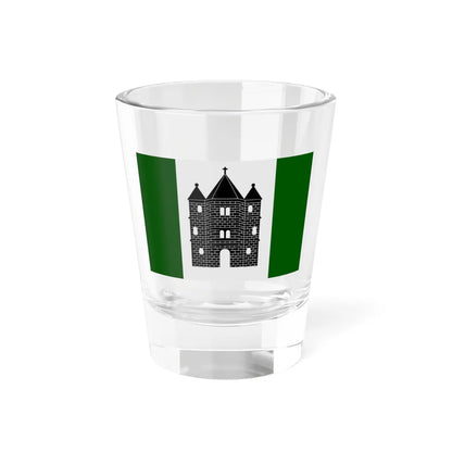 Sint-Genesius-Rode vlag (Belgium) Shot Glass 1.5oz 1.5oz - Go Mug Yourself