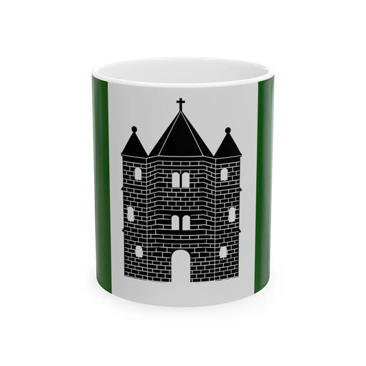 Sint-Genesius-Rode vlag (Belgium) White Coffee Mug 11oz - Go Mug Yourself