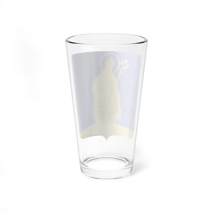 Sint-Gillis wapen (Belgium) (Coat of Arms) Pint Glass 16oz - Go Mug Yourself