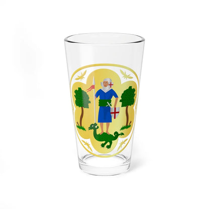 Sint Joriskapittel wapen (Netherlands) (Coat of Arms) Pint Glass 16oz 16oz - Go Mug Yourself