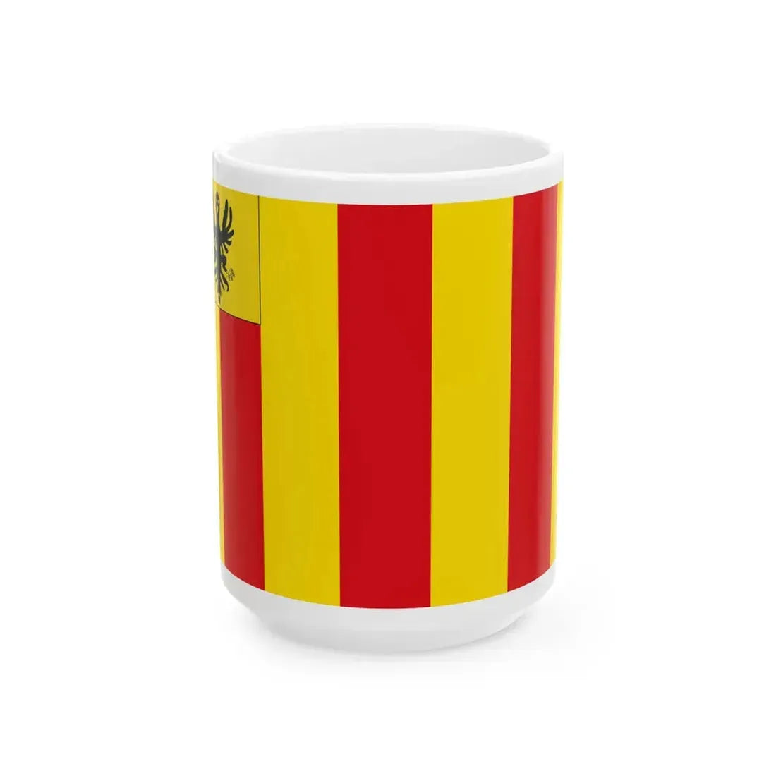 Sint-Katelijne-Waver vlag (Belgium) White Coffee Mug 15oz - Go Mug Yourself
