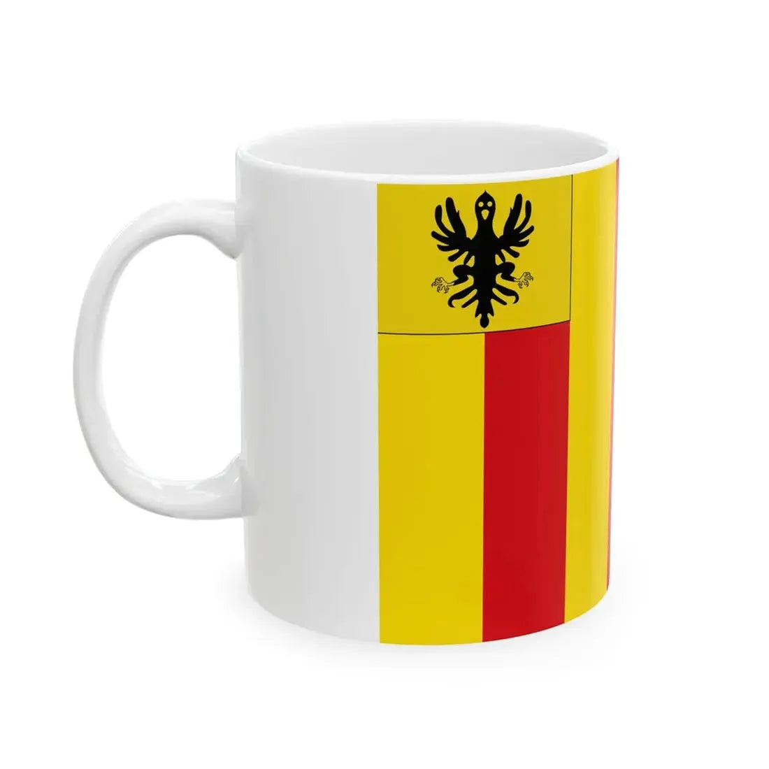 Sint-Katelijne-Waver vlag (Belgium) White Coffee Mug - Go Mug Yourself