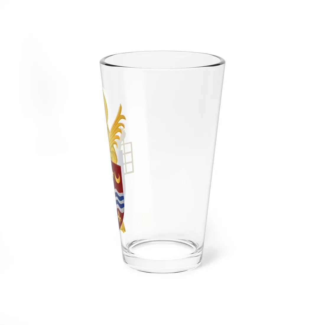 Sint-Laureins wapen (Belgium) (Coat of Arms) Pint Glass 16oz - Go Mug Yourself