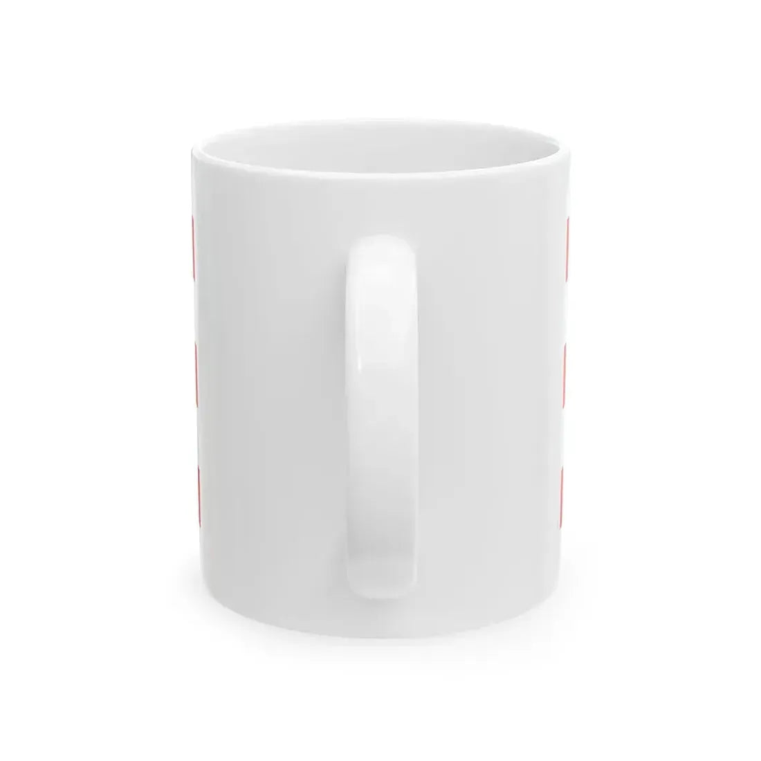 Sint-Lievens-Houtem Flag (Belgium) White Coffee Mug - Go Mug Yourself