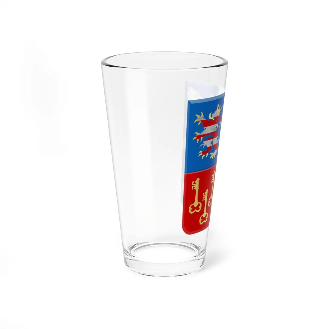Sint-Lievens-Houtem wapen (Belgium) (Coat of Arms) Pint Glass 16oz - Go Mug Yourself