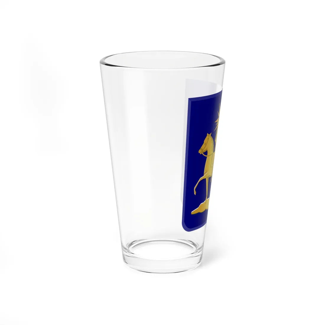 Sint Maarten wapen (Netherlands) (Coat of Arms) Pint Glass 16oz - Go Mug Yourself