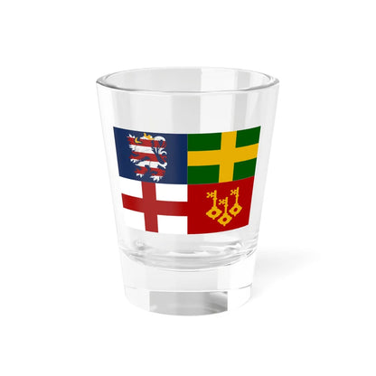 Sint-Martens-Latem vlag (Belgium) Shot Glass 1.5oz 1.5oz - Go Mug Yourself