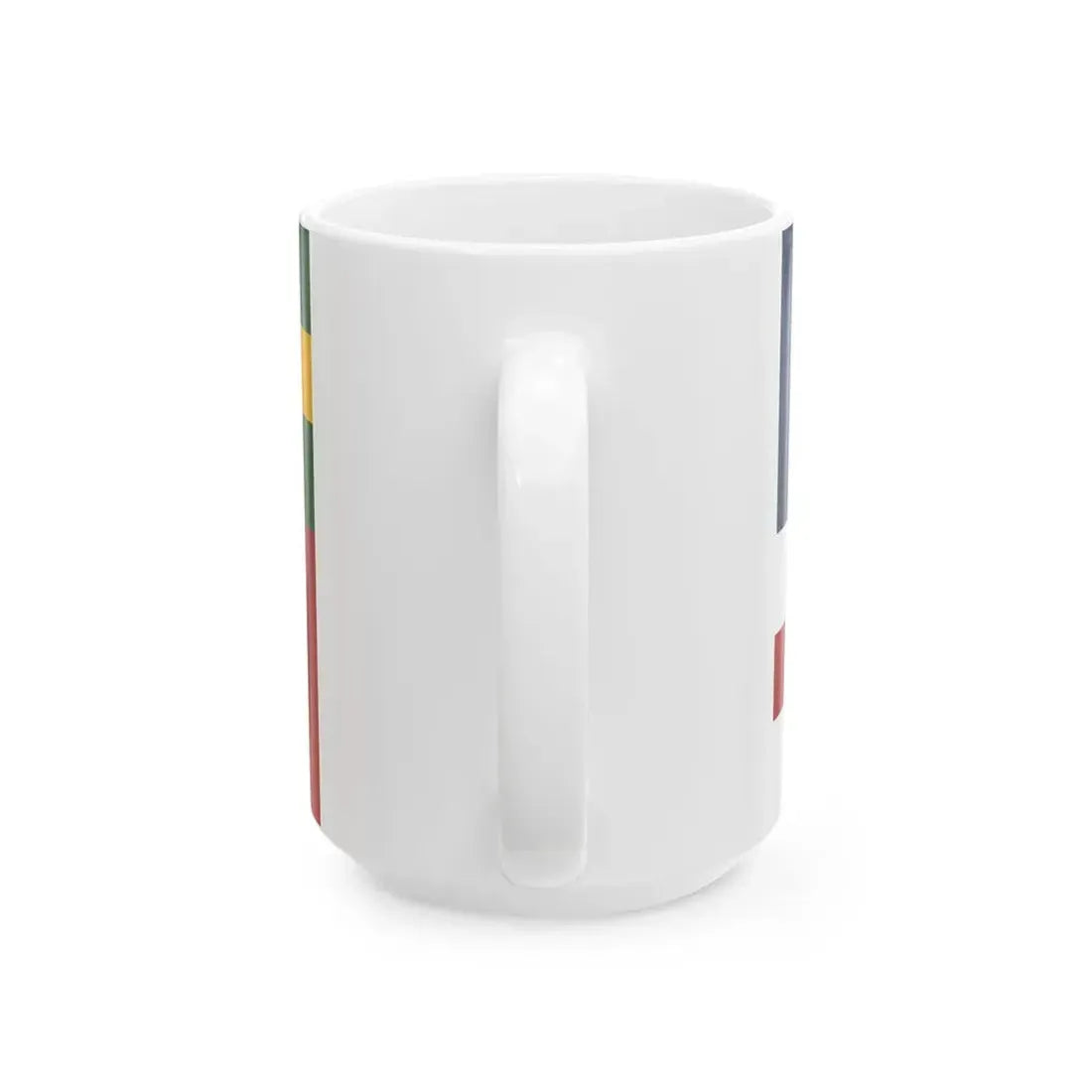 Sint-Martens-Latem vlag (Belgium) White Coffee Mug - Go Mug Yourself