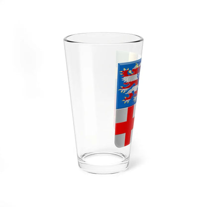 Sint-Martens-Latem wapen (Belgium) (Coat of Arms) Pint Glass 16oz - Go Mug Yourself