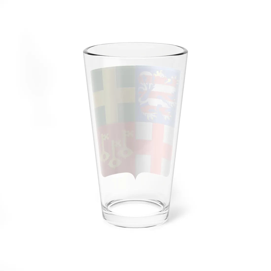 Sint-Martens-Latem wapen (Belgium) (Coat of Arms) Pint Glass 16oz - Go Mug Yourself