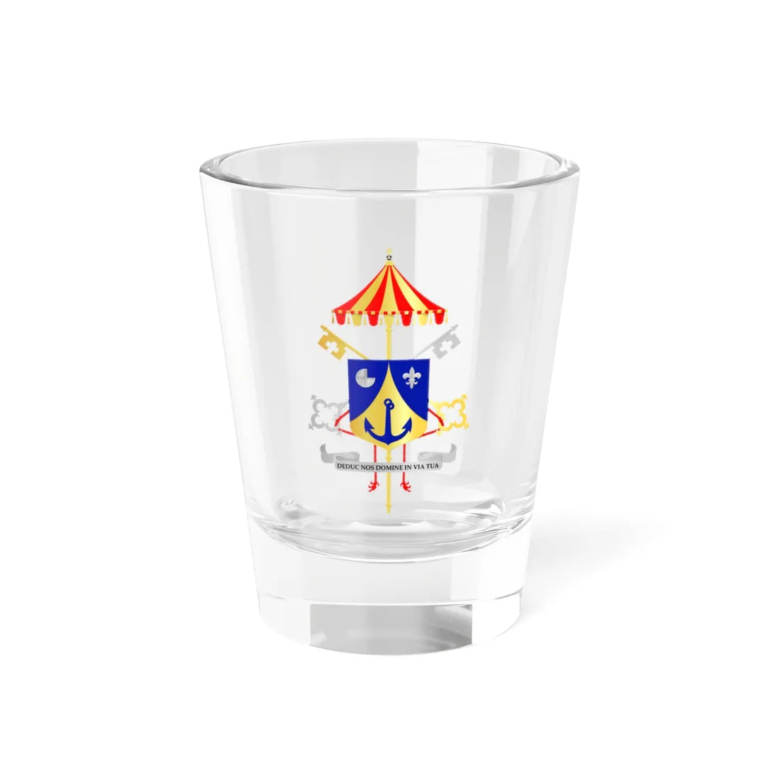 Sint-Martinuskerk Basiliek Venlo wapen (Netherlands) (Coat of Arms) Shot Glass 1.5oz 1.5oz - Go Mug Yourself