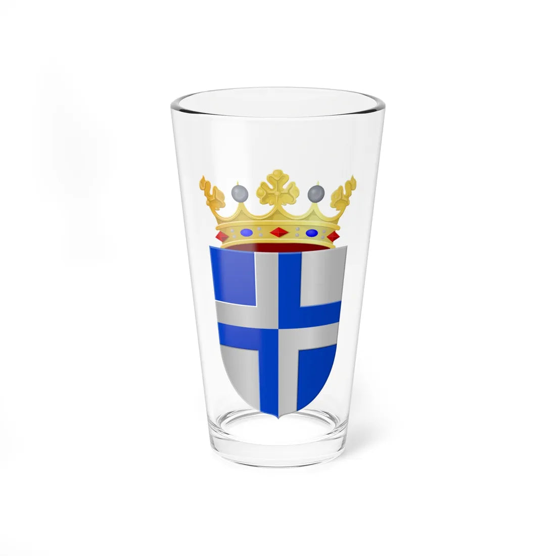 Sint-Michielsgestel wapen (Netherlands) (Coat of Arms) Pint Glass 16oz 16oz - Go Mug Yourself