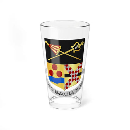 Sint-Nicolaasbasiliek IJsselstein wapen (Netherlands) (Coat of Arms) Pint Glass 16oz 16oz - Go Mug Yourself