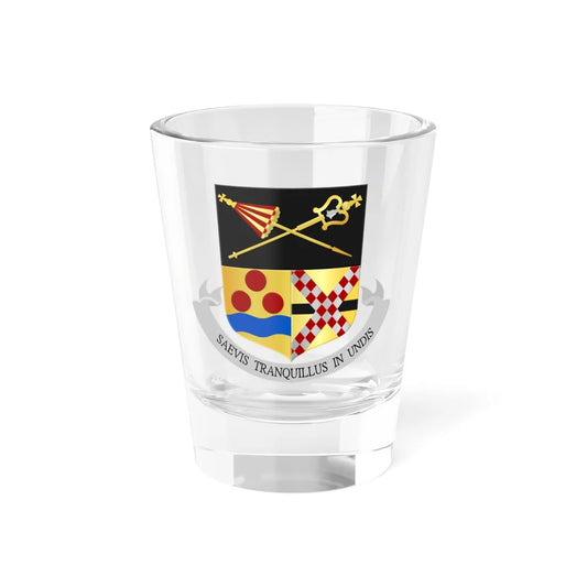 Sint-Nicolaasbasiliek IJsselstein wapen (Netherlands) (Coat of Arms) Shot Glass 1.5oz 1.5oz - Go Mug Yourself