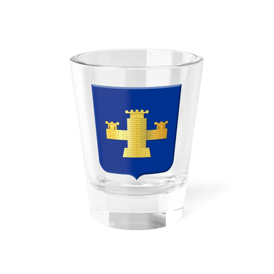 Sint-Oedenrode wapen (Netherlands) (Coat of Arms) Shot Glass 1.5oz 1.5oz - Go Mug Yourself