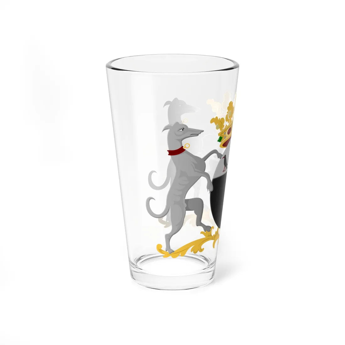 Sint-Pieters-Woluwe wapen (Belgium) (Coat of Arms) Pint Glass 16oz - Go Mug Yourself