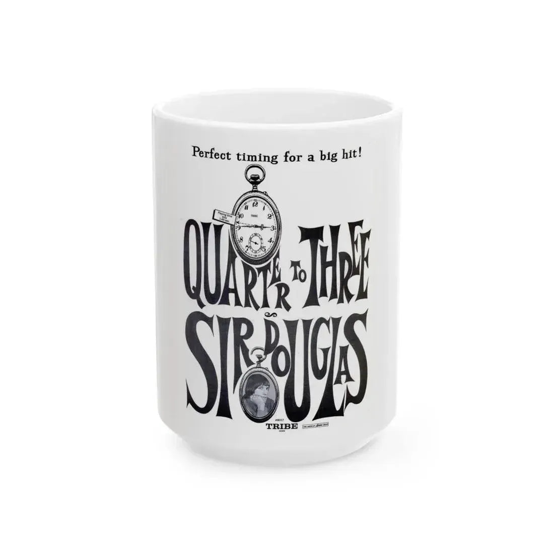 Sir Douglas Quintet 1966 (Music Poster) White Coffee Mug 15oz - Go Mug Yourself