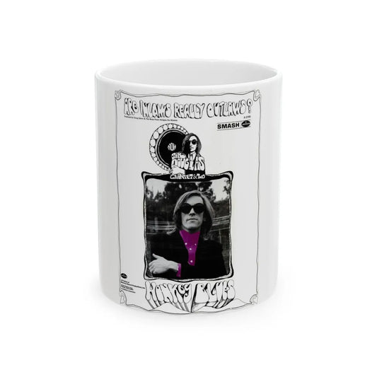 Sir Douglas Quintet 1968 (Music Poster) White Coffee Mug-11oz-Go Mug Yourself
