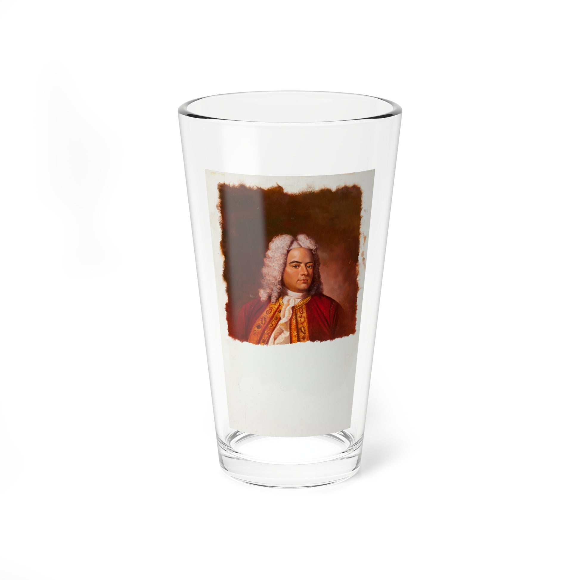 Sir Isaac Newton - Pint Glass 16oz-16oz-Go Mug Yourself