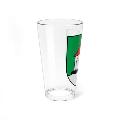 Sisikon-coat of arms (Switzerland) (Coat of Arms) Pint Glass 16oz - Go Mug Yourself