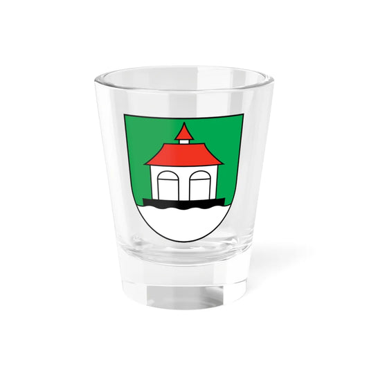 Sisikon-coat of arms (Switzerland) (Coat of Arms) Shot Glass 1.5oz 1.5oz - Go Mug Yourself