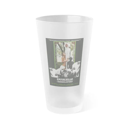 SISTER EMANUELLE (2) 1977 Movie Poster - Frosted Pint Glass 16oz Default Title - Go Mug Yourself