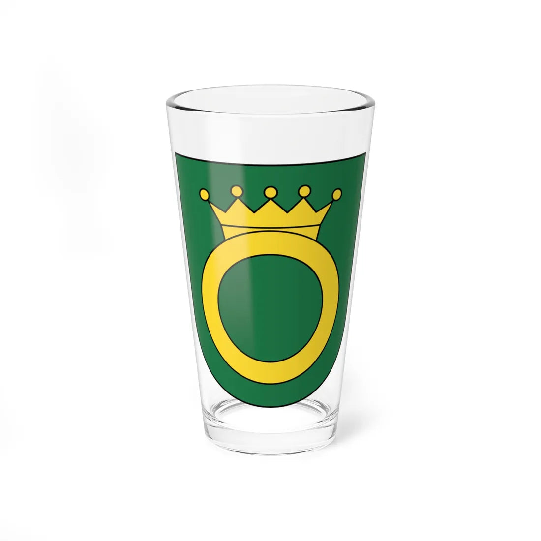 Sitzberg coat of arms (Switzerland) (Coat of Arms) Pint Glass 16oz 16oz - Go Mug Yourself
