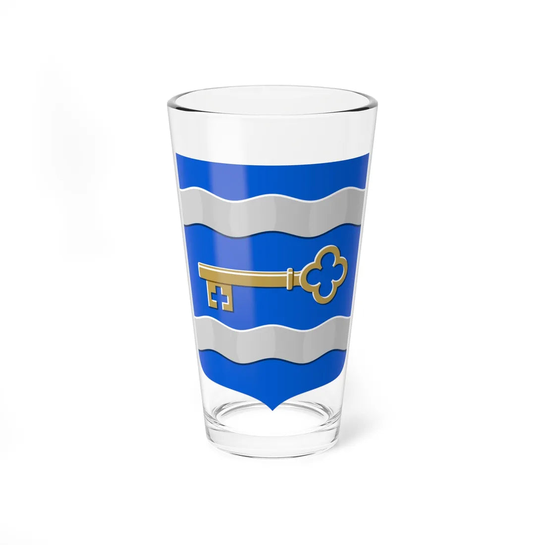 Siuntio.vaakuna (Finland) (Coat of Arms) Pint Glass 16oz 16oz - Go Mug Yourself