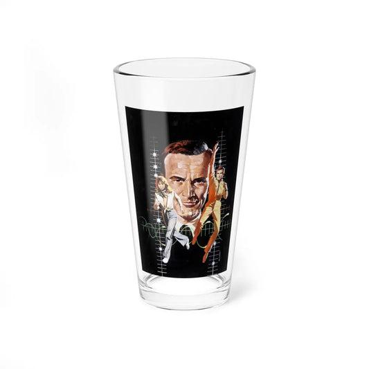 Six Million Dollar Man and Bionic Woman, STARLOG 4 cover, 1977 - Pint Glass 16oz 16oz - Go Mug Yourself