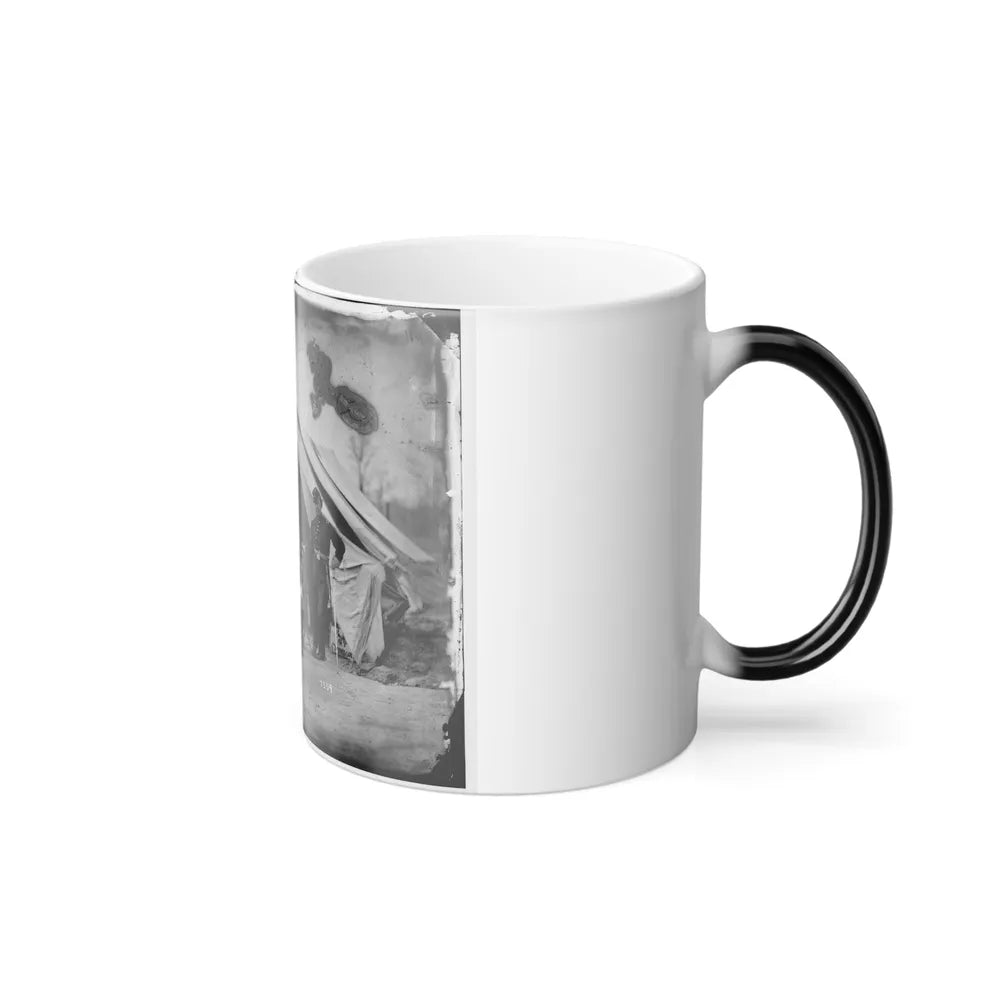 Six Officers of the 17Th New York Battery, Probably at Camp Barry, Near Washington, D.C. (U.S. Civil War) Color Changing Coffee Mug 11oz-Go Mug Yourself