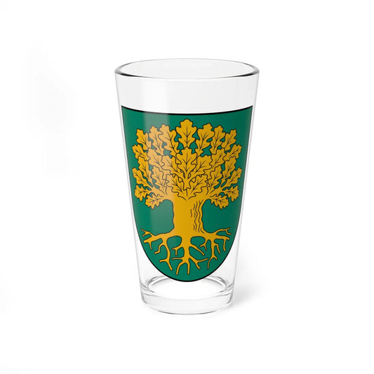 Sējas novads COA (Latvia) (Coat of Arms) Pint Glass 16oz 16oz - Go Mug Yourself