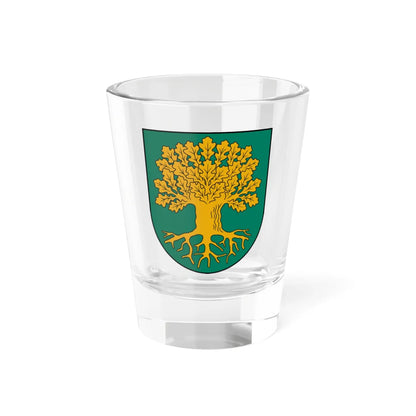 Sējas novads COA (Latvia) (Coat of Arms) Shot Glass 1.5oz 1.5oz - Go Mug Yourself