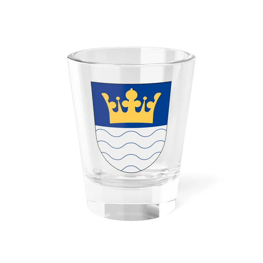 Sjöcrona vapen (Sweden) (Coat of Arms) Shot Glass 1.5oz 1.5oz - Go Mug Yourself