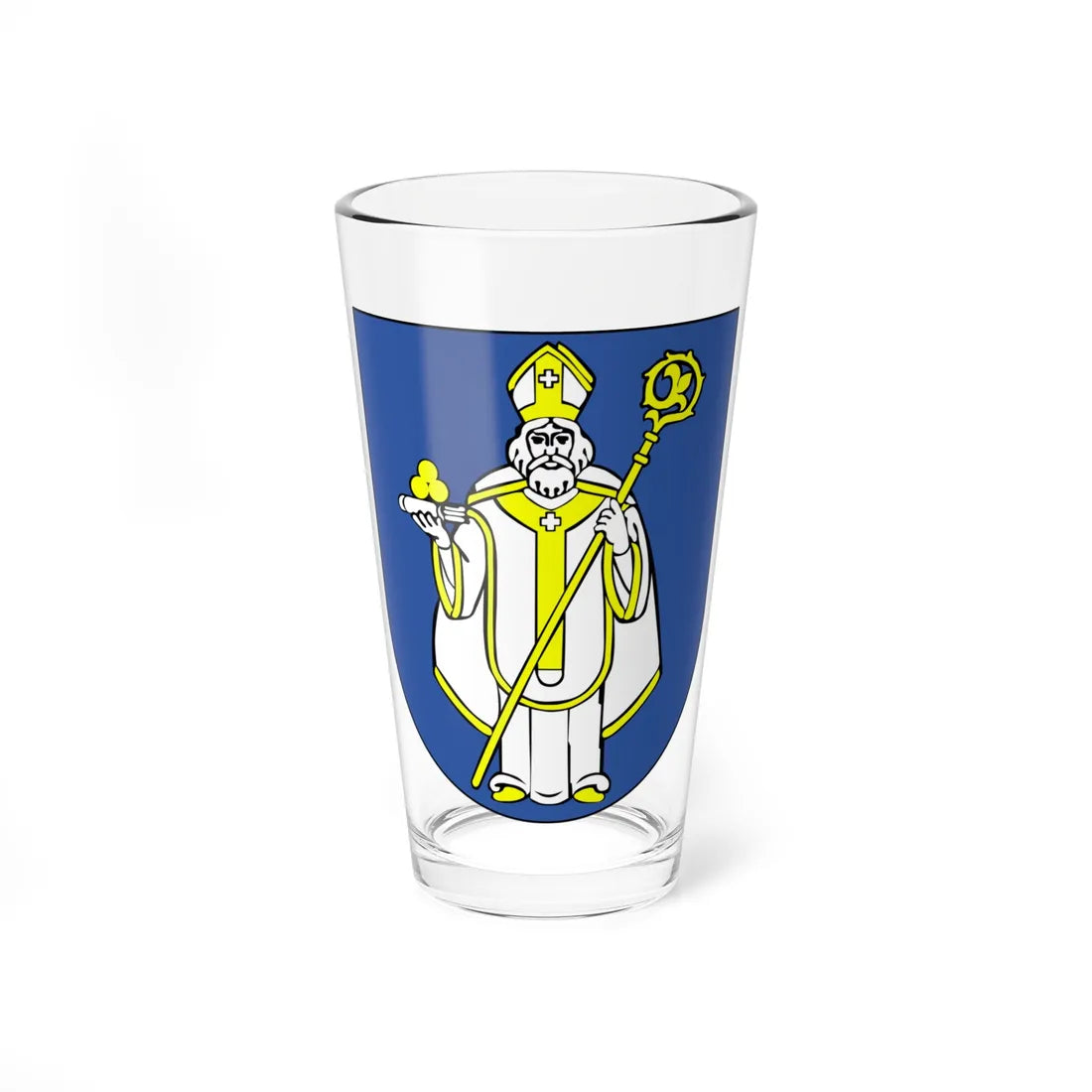SK Liptovský Mikuláš COA (Slovakia) (Coat of Arms) Pint Glass 16oz 16oz - Go Mug Yourself