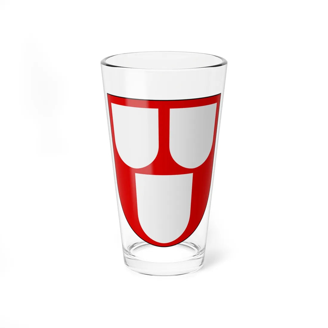 Skandinavisk vapenrulla vapen (Sweden) (Coat of Arms) Pint Glass 16oz 16oz - Go Mug Yourself