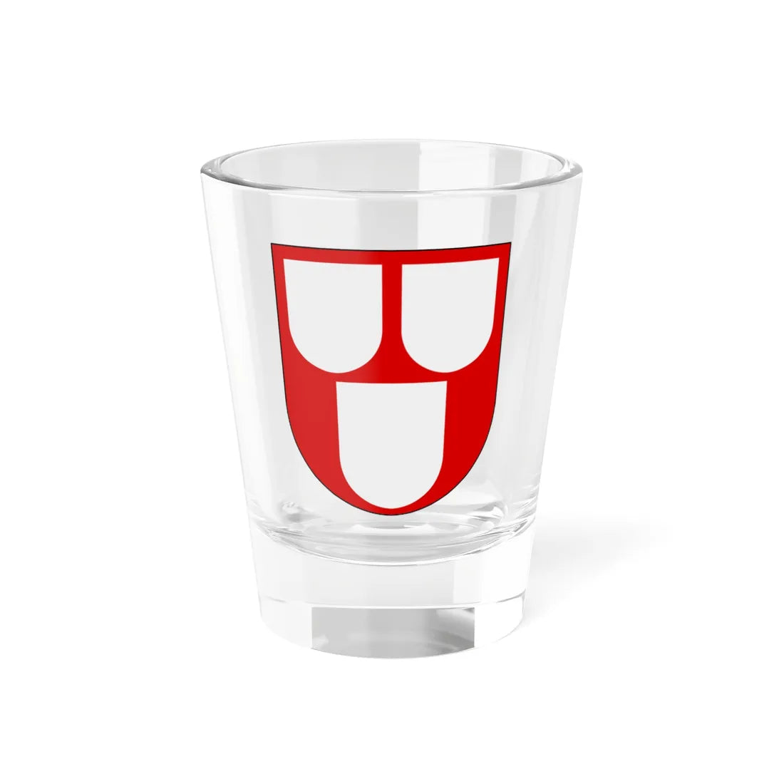 Skandinavisk vapenrulla vapen (Sweden) (Coat of Arms) Shot Glass 1.5oz 1.5oz - Go Mug Yourself