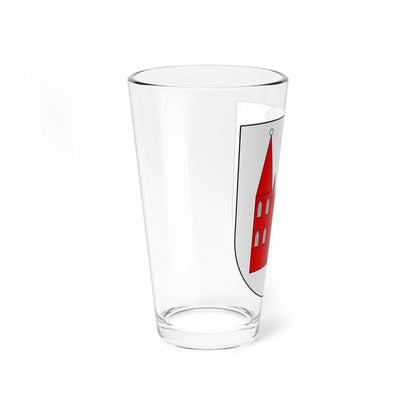 Skara City Arms (Sweden) (Coat of Arms) Pint Glass 16oz - Go Mug Yourself