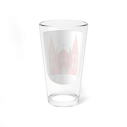 Skara City Arms (Sweden) (Coat of Arms) Pint Glass 16oz - Go Mug Yourself