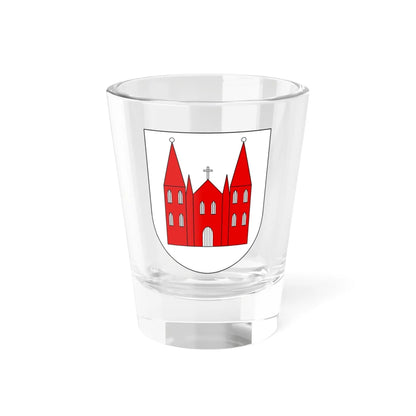 Skara City Arms (Sweden) (Coat of Arms) Shot Glass 1.5oz 1.5oz - Go Mug Yourself