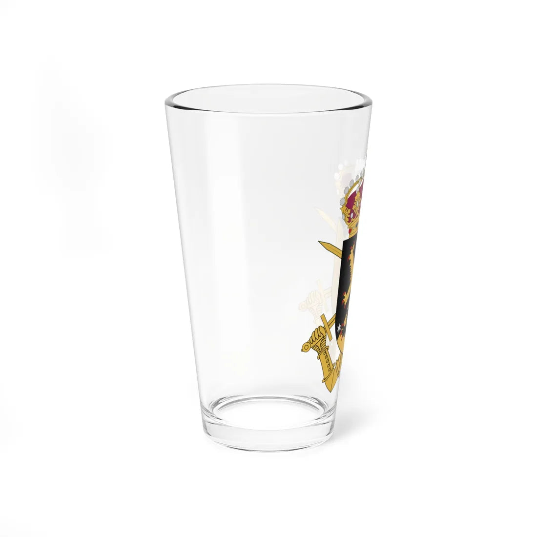 Skaraborgs regemente vapen (Sweden) (Coat of Arms) Pint Glass 16oz - Go Mug Yourself