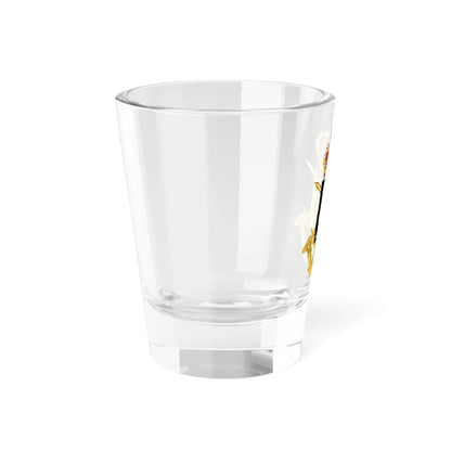 Skaraborgs regemente vapen (Sweden) (Coat of Arms) Shot Glass 1.5oz - Go Mug Yourself
