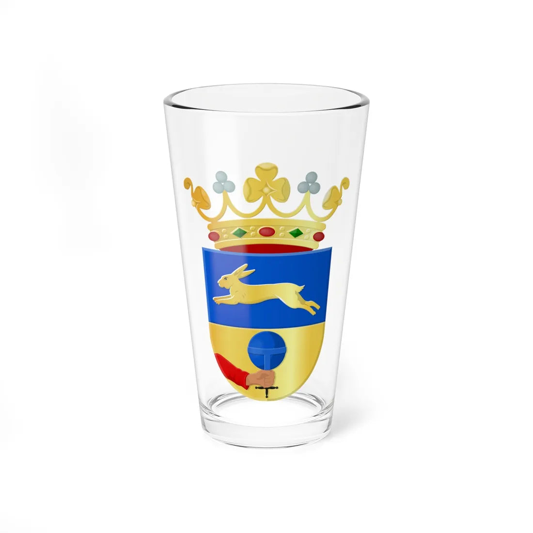 Skarsterlan wapen (Netherlands) (Coat of Arms) Pint Glass 16oz 16oz - Go Mug Yourself