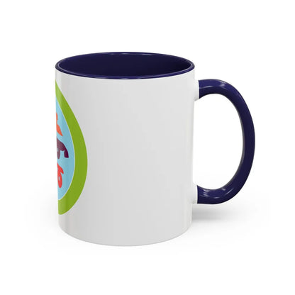 Skating (Boy Scout Merit Badge) Accent Coffee Mug-Go Mug Yourself