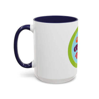 Skating (Boy Scout Merit Badge) Accent Coffee Mug-Go Mug Yourself