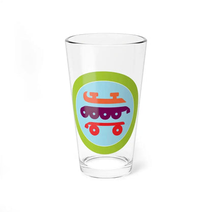 Skating (Boy Scout Merit Badge) Pint Glass 16oz 16oz - Go Mug Yourself