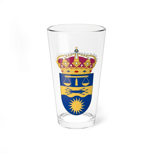 Skellefteå tingsrätt vapen (Sweden) (Coat of Arms) Pint Glass 16oz 16oz - Go Mug Yourself