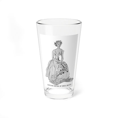 Sketch for Major Barbara by Cecil Beaton, 1941 (Magazine Illustration) Pint Glass 16oz-16oz-Go Mug Yourself