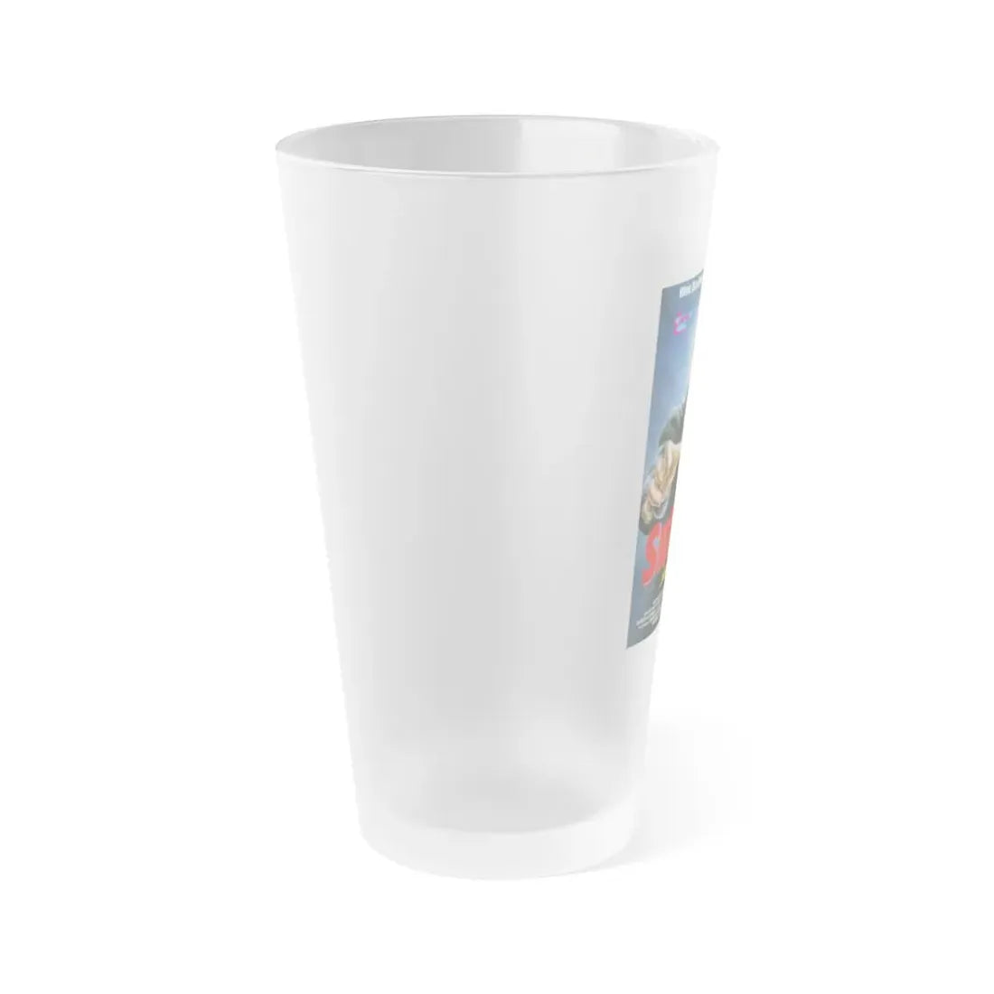 SKINNER (POPCORN) 1991 Movie Poster - Frosted Pint Glass 16oz - Go Mug Yourself