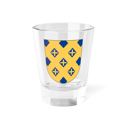 Skönberga församling vapen (Sweden) (Coat of Arms) Shot Glass 1.5oz 1.5oz - Go Mug Yourself